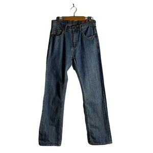 O'Neill Men's Medium Indigo Relaxed Fit Denim Jeans